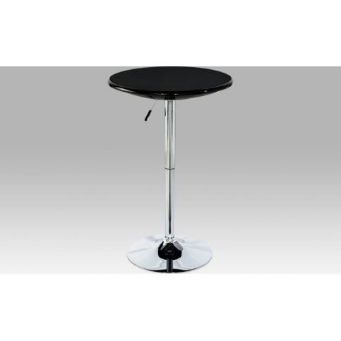 Autronic Barový stůl, černá / chrom AUB-5010 BK - Favi.cz