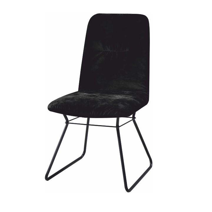 Moderní židle, černá látka / kov, ALMIRA 0000201256 Tempo Kondela - DEKORHOME.CZ