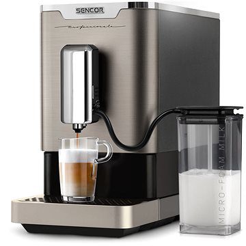 Sencor SES 9020NP automatické Espresso, nerez - 4home.cz