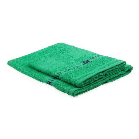 Sada 2 zelených ručníků Beverly Hills Polo Club Tommy Yazi - Bonami.cz