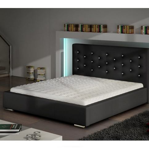 Luxusní postel ANNA 180x200cm, Madryt 165 + úložný prostor - VÝPRODEJ Č. 492 - Expedo s.r.o.