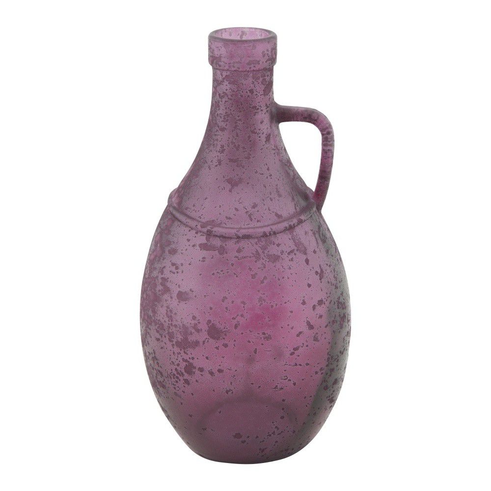 Fialová váza z recyklovaného skla Mauro Ferretti Bordea, ⌀ 12,5 cm - Bonami.cz