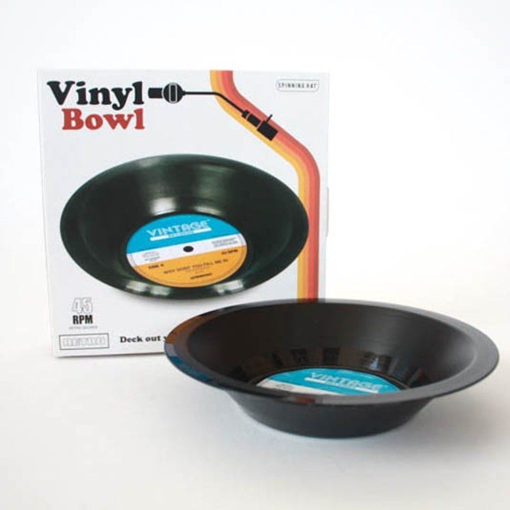 Miska ve tvaru vinylové desky Gift Republic Retro Vinyl - Bonami.cz