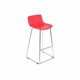 Barová židle Deli červená 