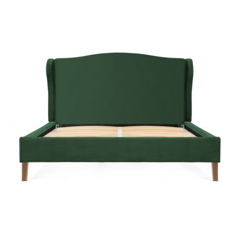 Zelená postel z bukového dřeva Vivonita Windsor, 180 x 200 cm - Bonami.cz