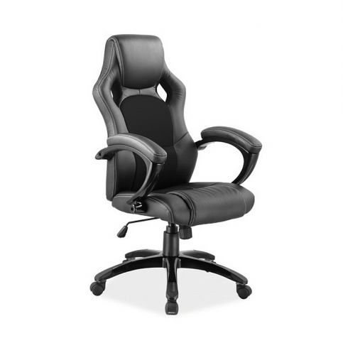 Kancelářská židle CALC, 112-120x61x52x46-54, černá - Expedo s.r.o.