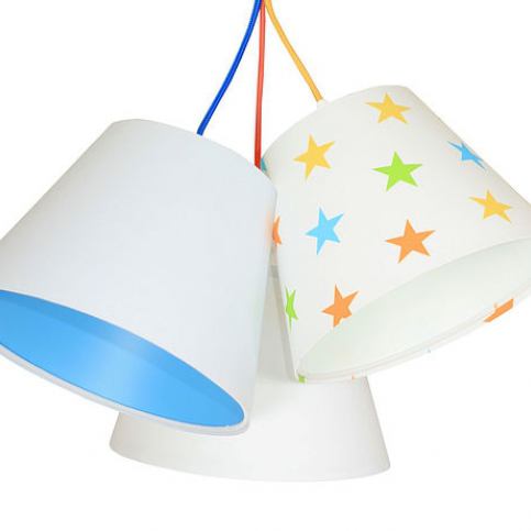 svítidlo blue/colorful stars závěsné - Homedesign-shop.com