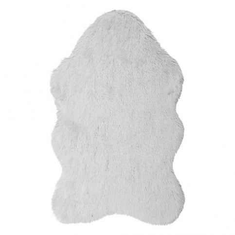 Bílý kožešinový koberec Ranto Soft Bear, 70 x 150 cm - Bonami.cz