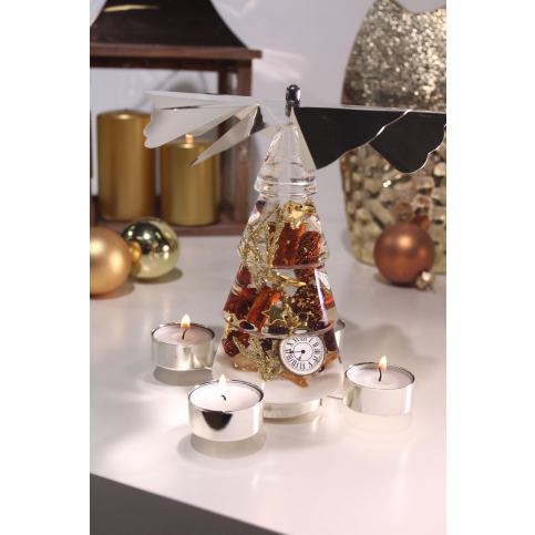 Kolotoč na čajové svíčky - Čas Vánoční - Velký Košík