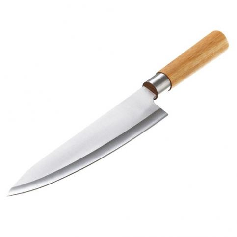Univerzální nůž Unimasa z nerezové oceli a bambusu Unisama, délka 33,5 cm - Bonami.cz