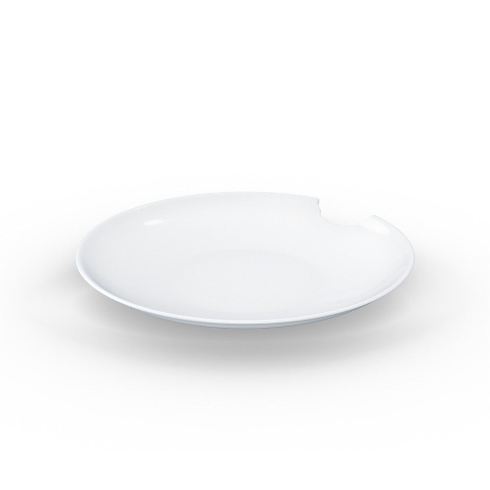 Sada 2 bílých hlubokých talířů z porcelánu 58products, ø 24 cm - Bonami.cz