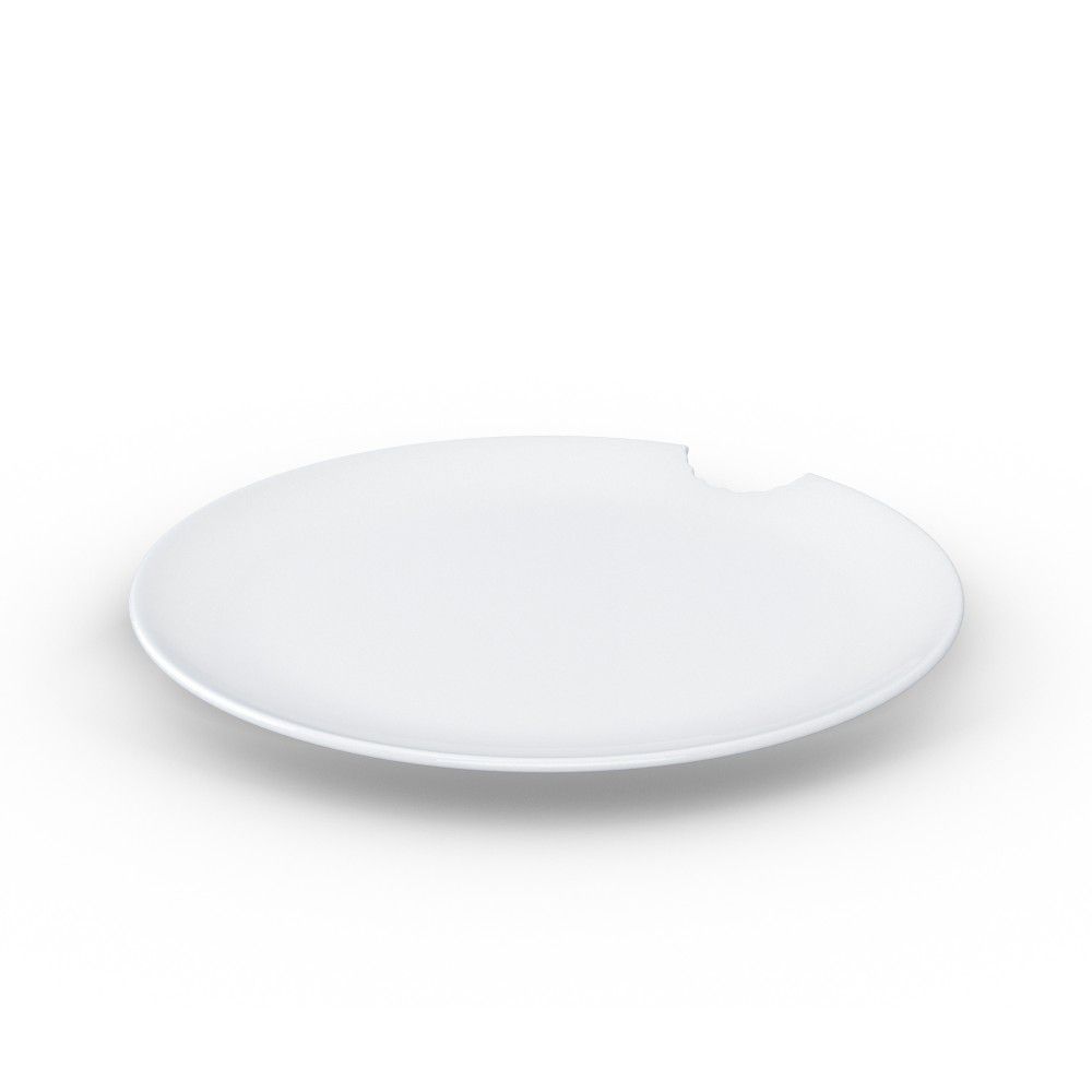 Sada 2 bílých talířů z porcelánu 58products, ø 28 cm - Bonami.cz