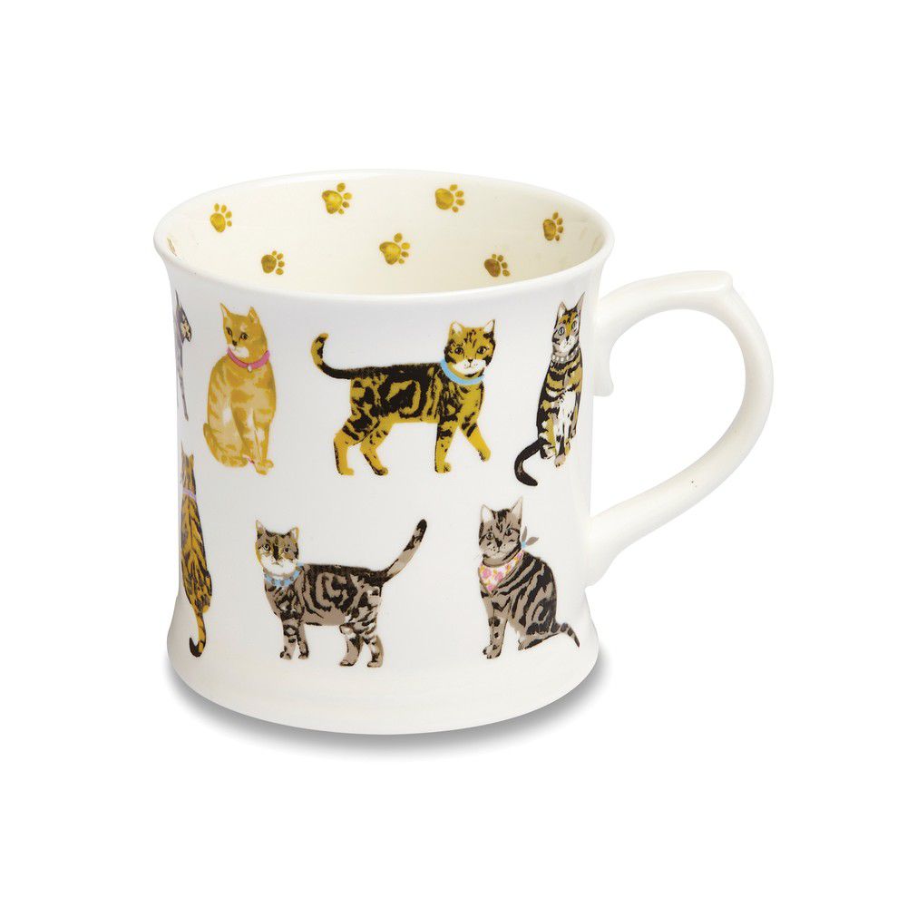 Porcelánový hrnek Cooksmart ® Cats on Parade, 450 ml - Bonami.cz