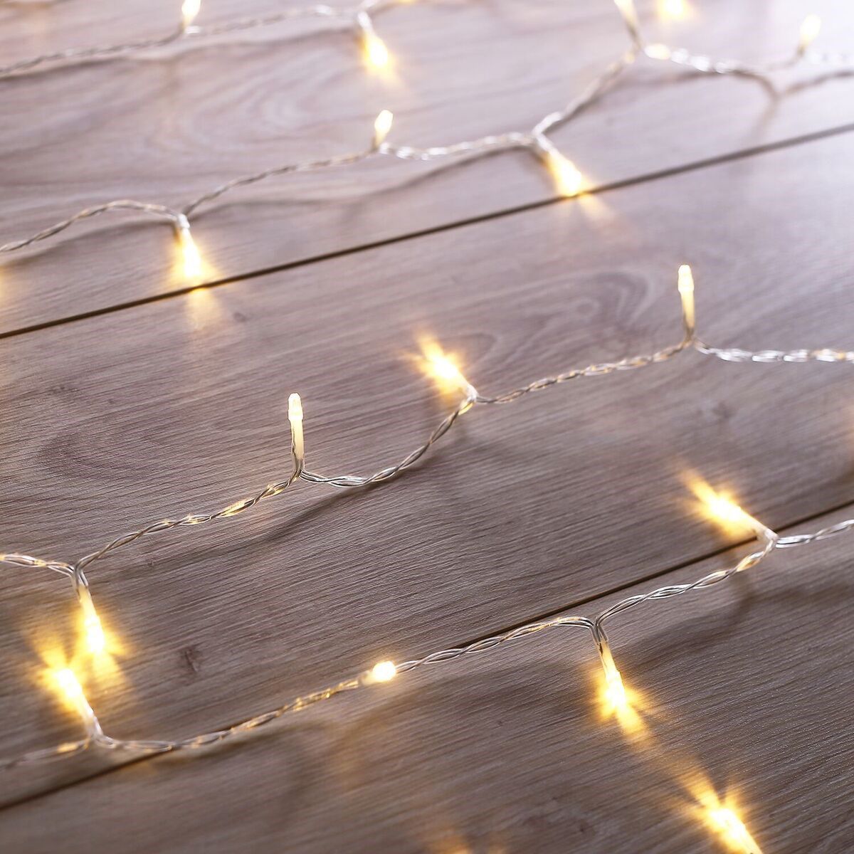 DecoKing Světelný vánoční řetěz teplá bílá, 200 LED - 4home.cz