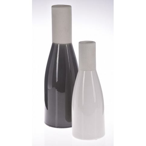 Váza Aolle black, 12x12x36 cm - Alomi Design