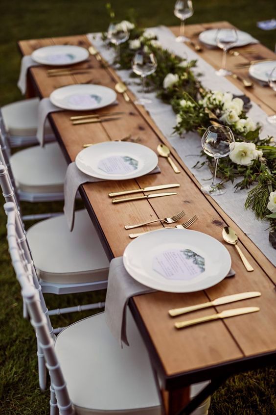 Svatební Jídelní stůl  - 