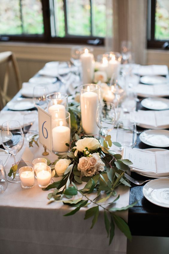 Jídelní stůl na svatbu - 