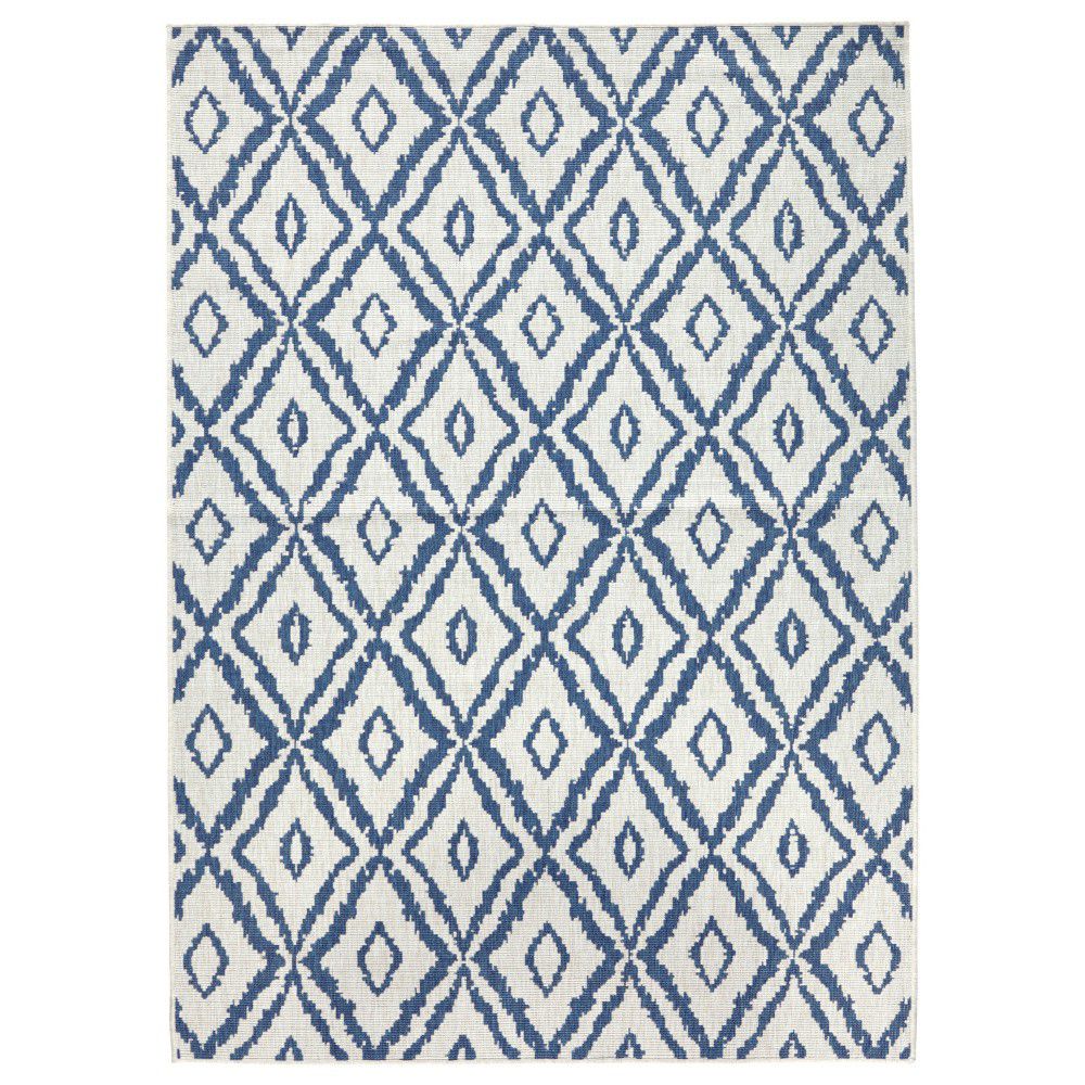 Modro-bílý venkovní koberec NORTHRUGS Rio, 160 x 230 cm - Bonami.cz