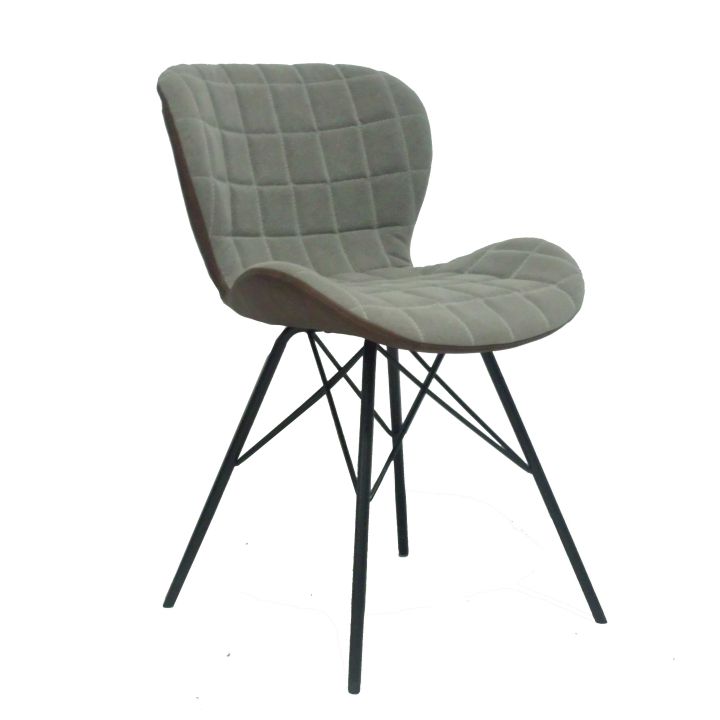 Designová stolička, béžová / hnědá, LORANA 0000206612 Tempo Kondela - DEKORHOME.CZ