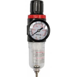 Cattara Regulátor tlaku vzduchu 1/4\", max. 0,93MPa, s filtrem (15ccm)