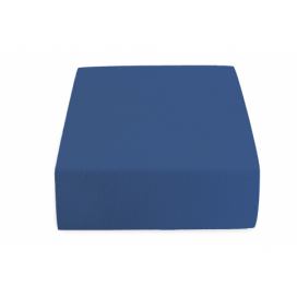 Froté prostěradlo EXCLUSIVE tmavě modré 200x220 cm
