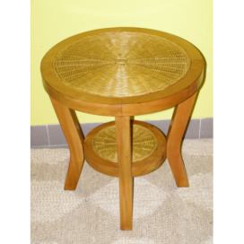 Ratanový obývací stolek-RK