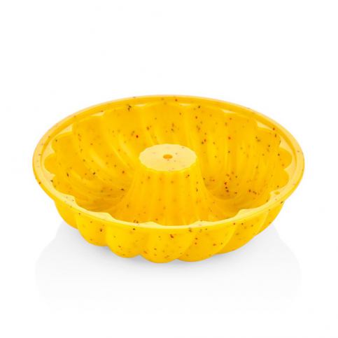 Žlutá silikonová forma na bábovku The Mia Maya, ⌀ 12,5 cm - Bonami.cz