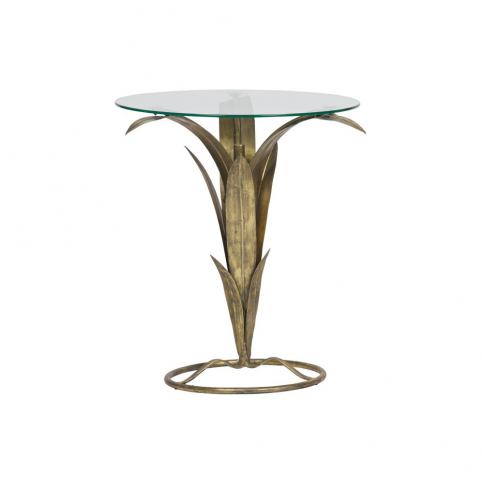 Odkládací stolek z kovu a skla BePureHome Tree, ø 62 x 70 cm - Bonami.cz