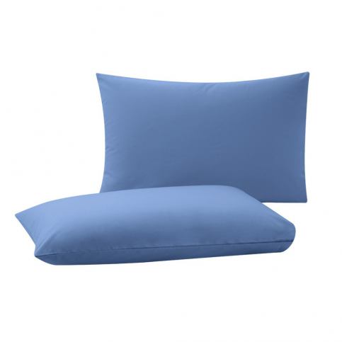 Sada 2 modrých povlaků na polštáře Bella Maison Basic, 50 x 70 cm - Bonami.cz
