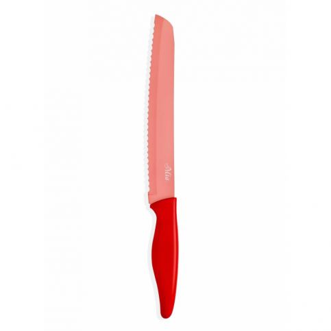 Červený nůž na pečivo The Mia, délka 20 cm - Bonami.cz