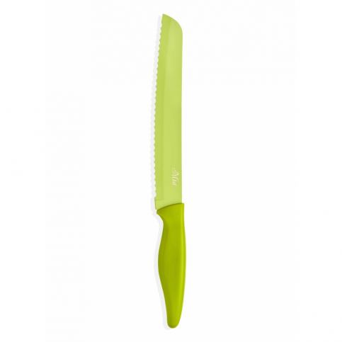 Zelený nůž na pečivo The Mia, délka 20 cm - Bonami.cz