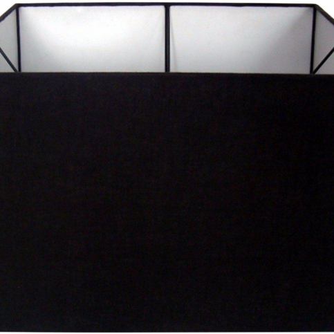 Stínidlo na lampu EMP, černá, 41x41x25 cm - Alomi Design