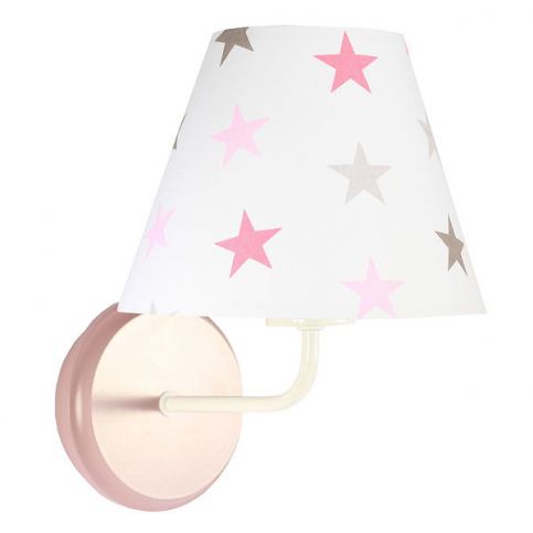 svítidlo pink stars nástěnné - Homedesign-shop.com