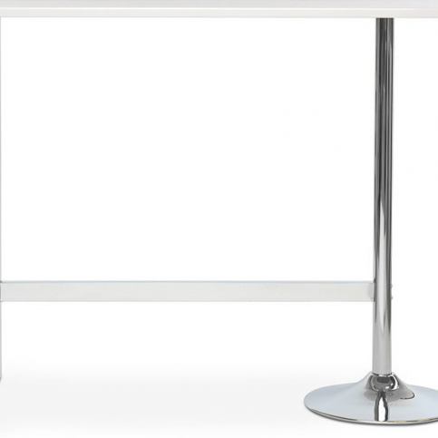 FARELA Barový stůl, 120 cm, bílá, kovová trnož, jídelní styl, úspora prostoru, moderní design Barva: - M DUM.cz