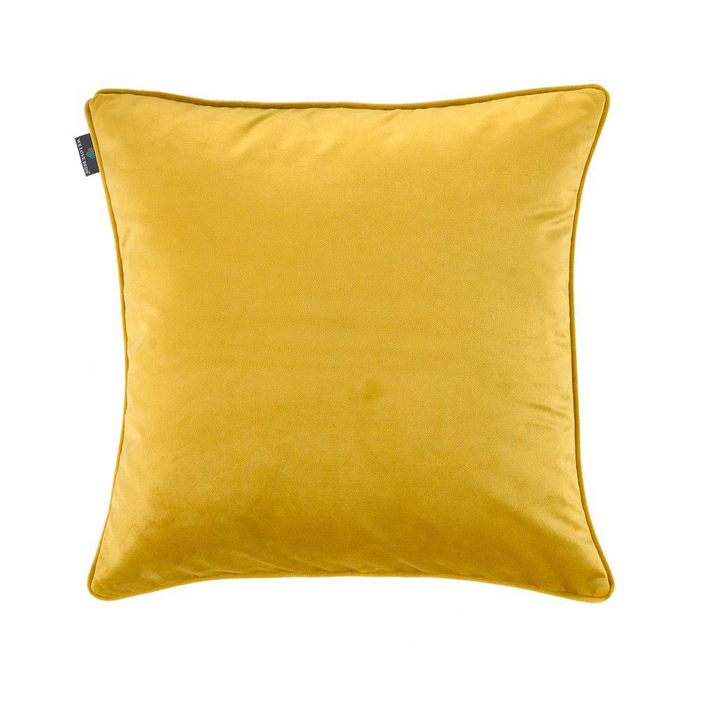 Žlutý povlak na polštář WeLoveBeds Dijon, 50 x 50 cm - Bonami.cz
