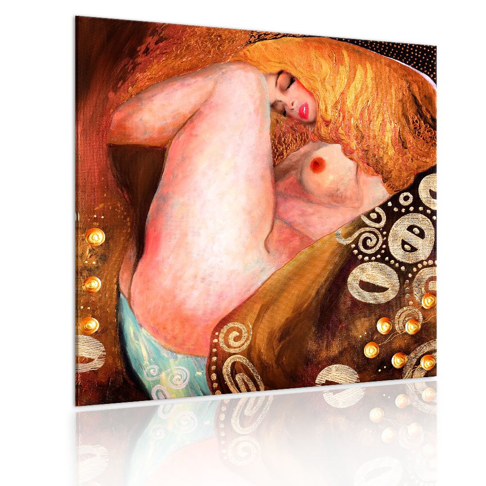 Obraz na plátně Bimago - Krásná blondýnka 60x60 cm - GLIX DECO s.r.o.