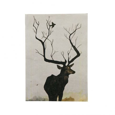 Plakát s motivem jelena BePureHome Oh Deer, 47 x 32 cm - Bonami.cz