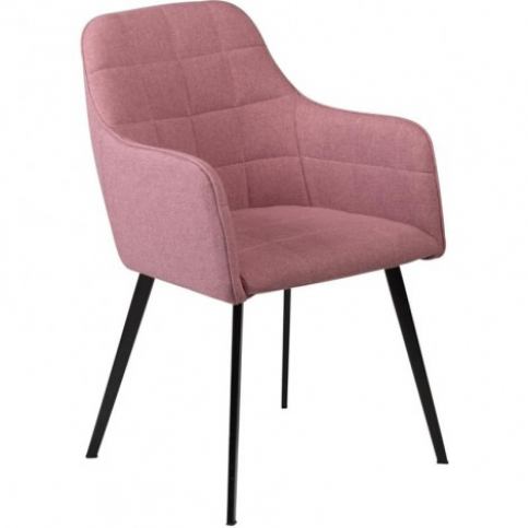 DAN- FORM Denmark Židle DANFORM EMBRACE, látka růžová - Alhambra | design studio