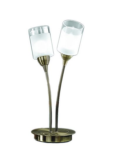 Zajímavá stolní lampa FRANKLITE CAMPANI BRONZE TL791 - Osvětlení.com