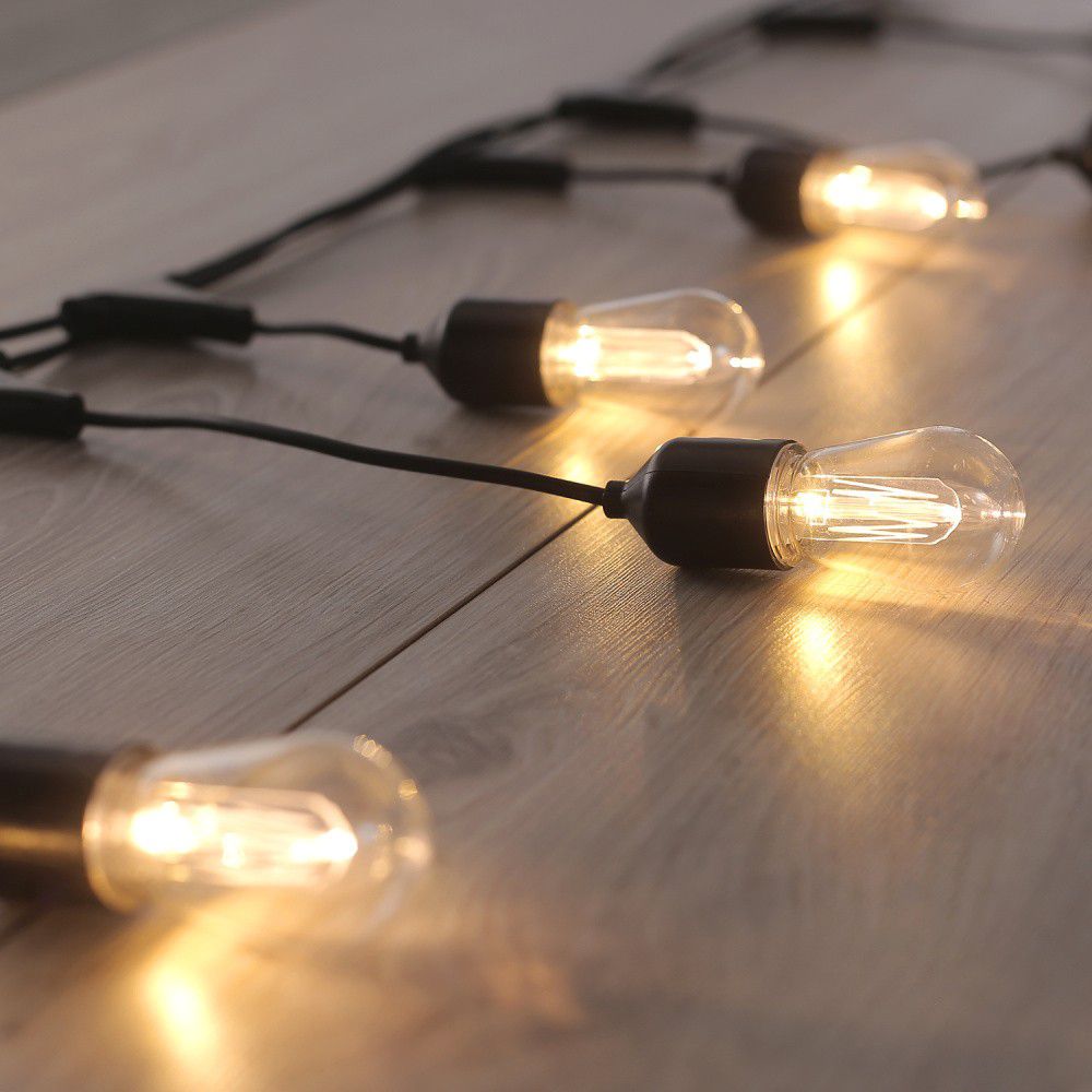 Prodloužení LED světelného řetězu DecoKing Bulb, 10 světýlek, délka 3 m - Bonami.cz