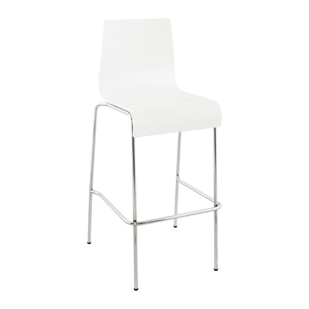 Bílá barová židle Kokoon Roxy 103 cm - MUJ HOUSE.cz
