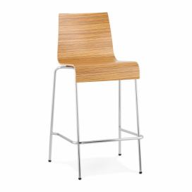 KoKoon Design Zebrano barová židle Kokoon Roxy 94 cm