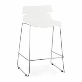 Bílá barová židle Kokoon Nare 85 cm