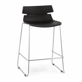 Černá barová židle Kokoon Nare 85 cm