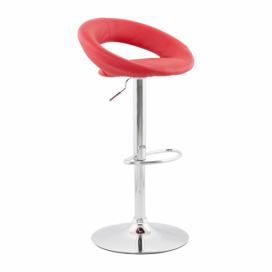 Červená barová židle Kokoon Nalta