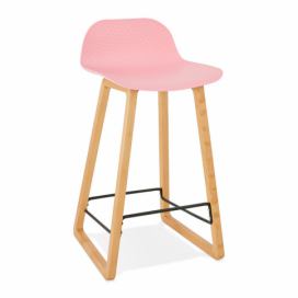Růžová barová židle Kokoon Triasa