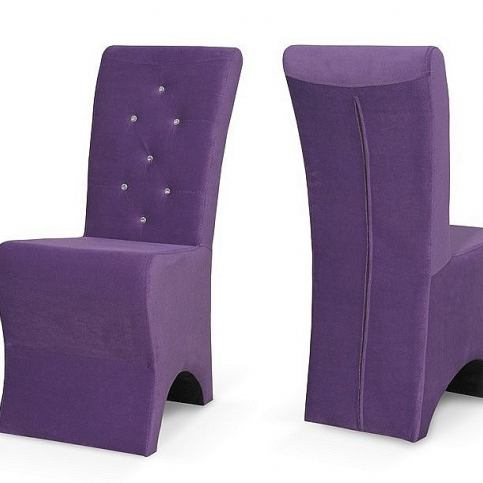 Židle BOLZANO K, 48x105x65 cm, OPTIMA 1200/203, fialová - VÝPRODEJ Č. 528 - Expedo s.r.o.