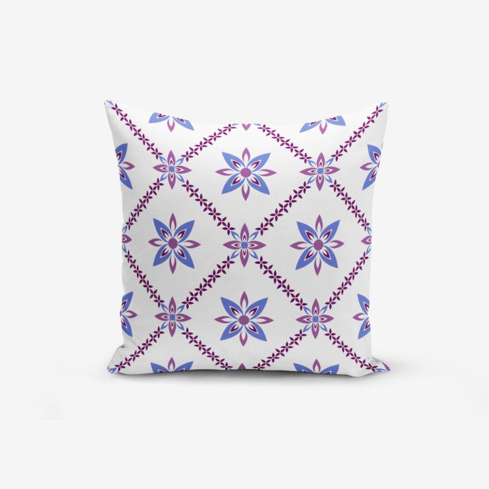 Povlak na polštář s příměsí bavlny Minimalist Cushion Covers Colorful Flower, 45 x 45 cm - Bonami.cz