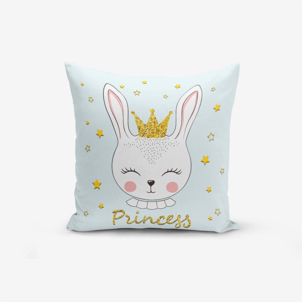 Povlak na polštář s příměsí bavlny Minimalist Cushion Covers Princess Rabbit, 45 x 45 cm - Bonami.cz