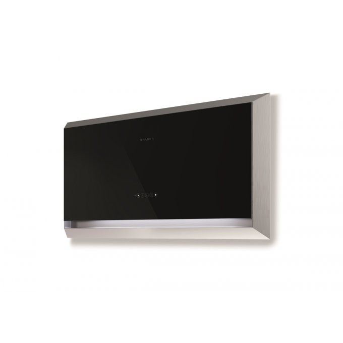 Faber TWICE ARIES BK GLASS/X A90 černé sklo / nerez - VIP interiér